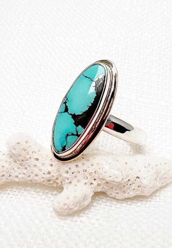 Yungai Turquoise Ring Size 9