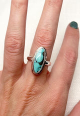 Yungai Turquoise Ring Size 9