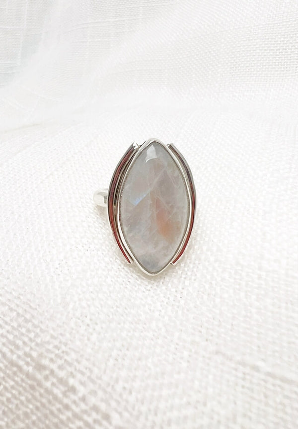 Moonstone Ring Size 7.5