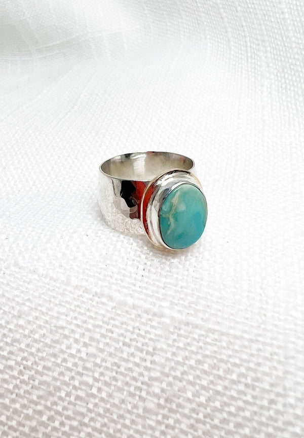 Nacozari Turquoise Ring Size 6.5