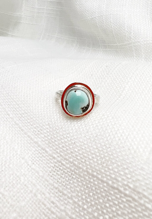 Nacozari Turquoise Ring Size 6