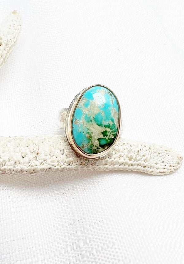 Royston Turquoise Ring Size 7