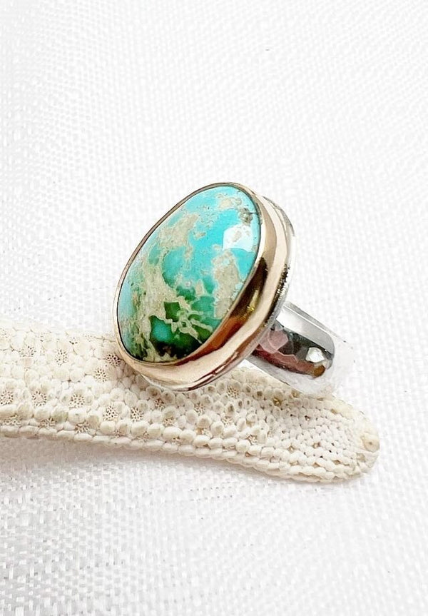 Royston Turquoise Ring Size 7
