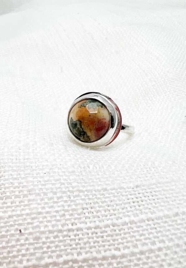 Ocean Jasper Ring Size 11