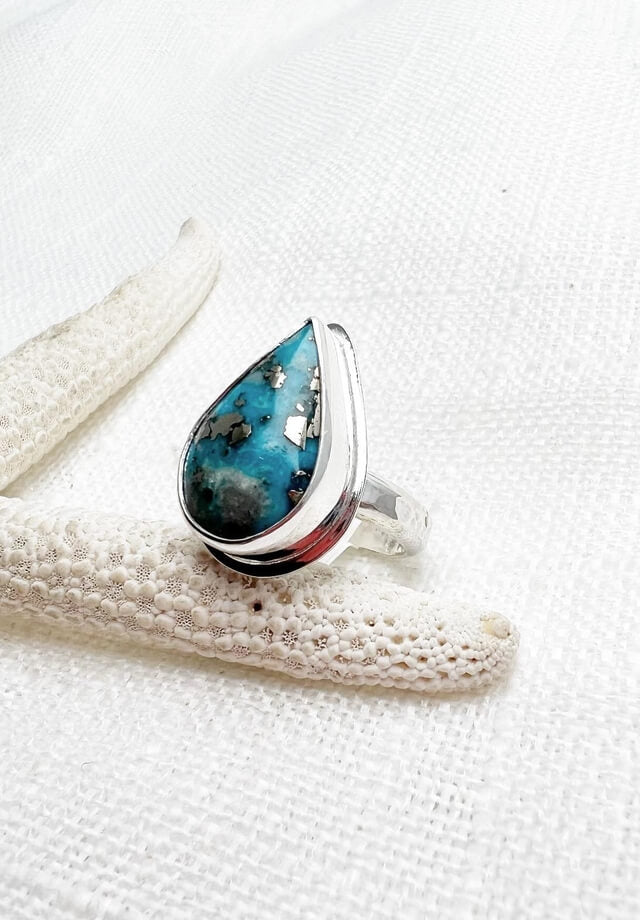 Persian Turquoise Ring Size 6
