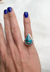 Persian Turquoise Ring Size 6