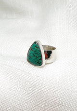 Qingu Turquoise Ring Size 7