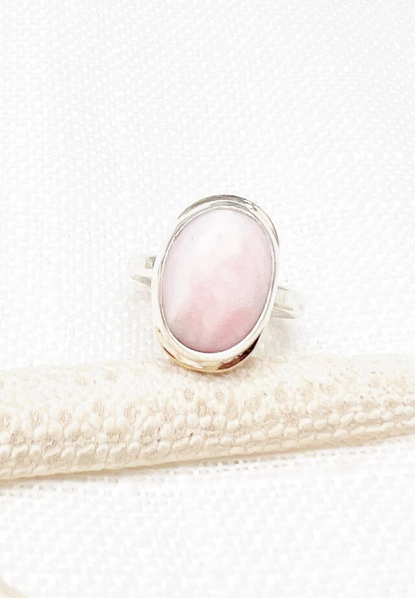Rhodochrosite Ring Size 6.5
