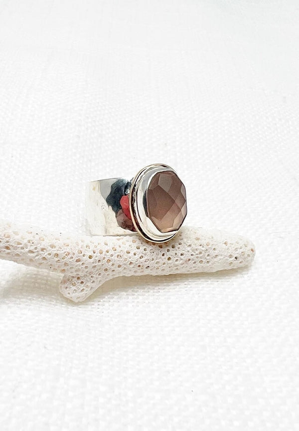 Rose Quartz Ring Size 6