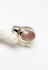 Rose Quartz Ring Size 10