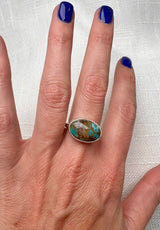 Royston Turquoise Ring Size 9