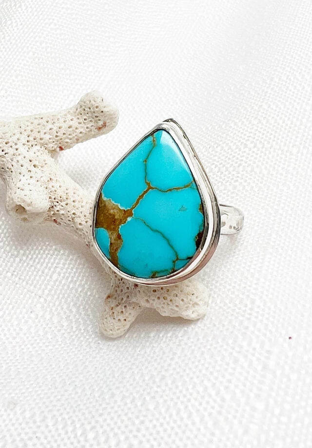 Royston Turquoise Ring Size 10