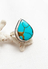 Royston Turquoise Ring Size 10