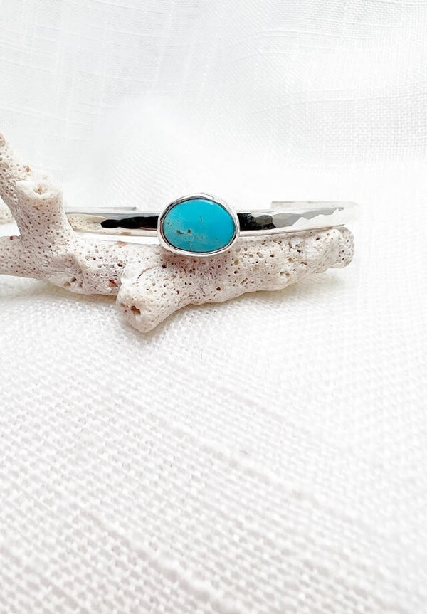 Turquoise Oval Cuff