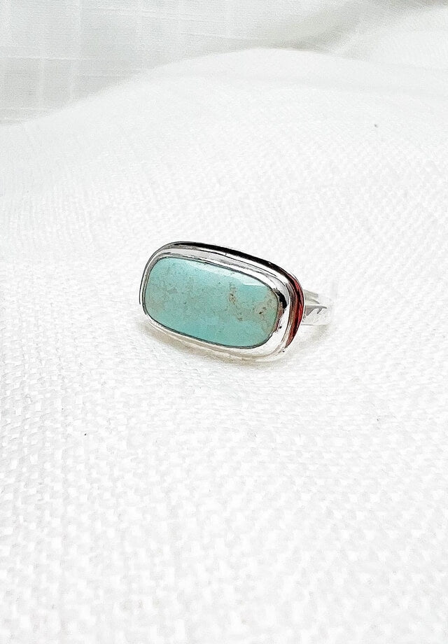 Turquoise Bar Ring Size 10 – Bobbie Marie Jewelry