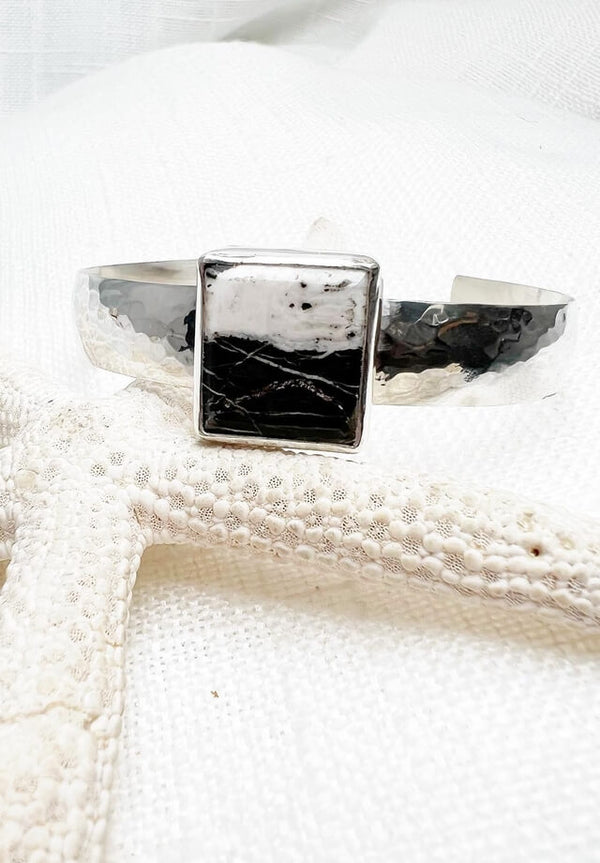White Buffalo Stone Cuff