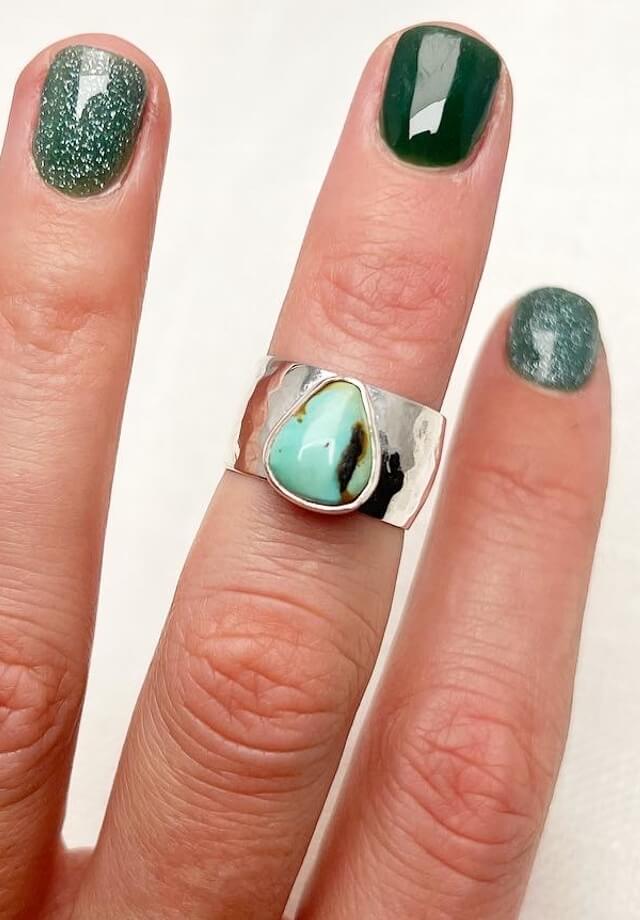 Turquoise Ring Size 5.25